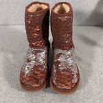 UGG  Women's Size 7 Classic Short Sequin Sparkle Boots Multicolor Photo 4