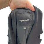 Madewell The Rosedale Blazer in Crepe in Black Size 12 Photo 12