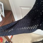 kim rogers EUC  Black Sweater Vest w/ Handkerchief Hem, Sleeveless! Photo 3