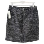 Laundry by Shelli Segal NWT Blue Tweed Sequin Knee Length Pencil Skirt Sz 6 Photo 1