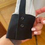 Elie Tahari EMBROIDERED COLLAR 100% SILK SHIRT BLOUSE IN BABY BLUE Sz XS Photo 3