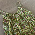 Anthropologie by  flounced citron printed lounge maxi dress Photo 7