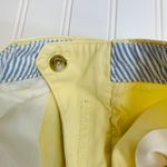 Tommy Hilfiger Pale Yellow Chino Shorts Sz 6 Photo 4