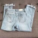 Pistola  high rise button fly ankle  jeans raw hem size 27 Photo 1