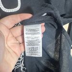 Brooks Brothers Black White Embroidered Top | Medium Photo 3