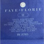 Faye & Florie Blue Camo Lisa Skirt & Racer Tank Athletic Tennis Skirt Set Sz M Size M Photo 5