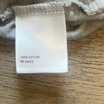 Old Navy Light Gray Knit Cotton Mini Skirt Belted Lightweight Womens Size Medium Photo 5