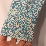 Boden Blue & White Paisley Bodycon Mini Dress Womens Size 4 Shift Shirt Dress Photo 1