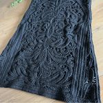 re:named  NWT Alexandria Crocheted Black Dress Photo 7