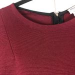 Wilfred ARITZIA Tartine Burgundy Fit and Flare Dress Size 2 Photo 8