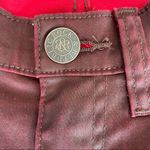 Rock & Republic Berlin Red Coated Jeans. Size 6M. Photo 10