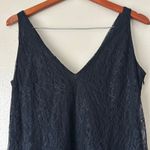 Ralph Lauren Lauren  Black Lace Tank Dress Size 8 Photo 6