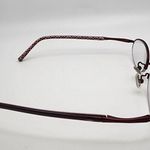 Coach  Adrianne Matte Bordeaux Prescription Glasses Frames, Case, & CleaningCloth Photo 4