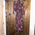 Eshakti  Tiger Georgette Sash Tie Dress Photo 1