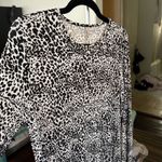 Stradivarius Animal Print Long Sleeve Casual Dress Leopard Print Dress Photo 3
