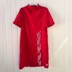 Adidas x Danielle Cathari Red Mock Neck Mini Tech Dress Athletic Designer Collab Photo 2