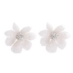 Lele Sadoughi NWT KELE SADOUGHI Wallflower Button Post Earrings Photo 2