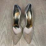 Ted Baker  Gold Sparkle Giulia Heels Pointed Toe Pumps Women’s Size 8 Photo 4