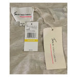 Vince Camuto Two By  Heather Oatmeal Cream Sheer Mesh Patchwork Top Size M‎ Boho Photo 3