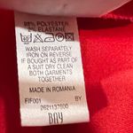 Bay vintage bootcut red pinstripe mid rise trousers dress pants size 10 Photo 5