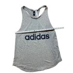 Adidas  women’s gray Racerback tank sz M Photo 3