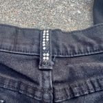 LawMan VTG 90s Y2K  black boot cut western cowgirl jeans rhinestone belt loop 13 Photo 4