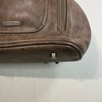 Trinity Ranch Elegant Brown Tote with Blue Accents Photo 12