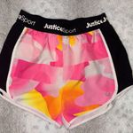 Justice  Pink and Yellow Shorts Photo 0