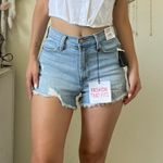 Celebrity Pink NWT!  Light Blue Belted Denim Shorts Photo 0