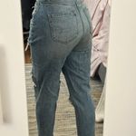 American Eagle highest rise ripped mom jean Photo 1