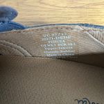 OluKai Pehuea Navy Slip On Sneakers Shoes Women Size 8.5 Leather Suede Blue Photo 3