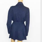 CAbi  Navy Blue All Day Belted Trench Coat M” Photo 7