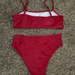 Red bikini set Photo 4