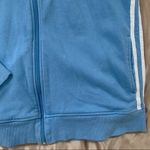 Adidas Light Blue  Zip Up Jacket Photo 2