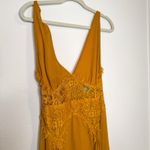 ASOS  Marigold Yellow Lace Bridesmaid Maxi Dress Photo 5