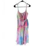 Hutch Alden Rainbow Sequin Maxi Wrap Dress Photo 3