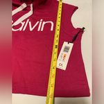 Calvin Klein NWT  performance sleeveless hoodie in pink size S Photo 11