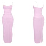 House Of CB   XS D-DD 'Nalini' Cotton Candy Corset Maxi Dress NWOT‎ Photo 8