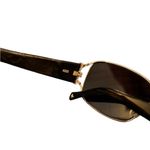 Brighton  Kiss Black Sunglasses European Crystal Embellished Gold Hardware No Box Photo 5