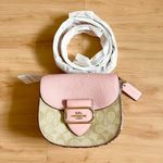 Coach Morgan Saddle Bag In Colorblock Signature Canvas #CF410 Photo 3