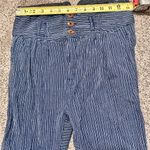 Free People  Blue Striped Track Pants XS Photo 1
