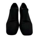 Donald Pliner Chelsie Crepe Elastic Black Square Toe Block Heel size 8.5 Photo 3