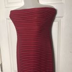 jump apparel long Maxi strapless dress Red Sexy Party Special Occasion Size 9 10 Photo 1