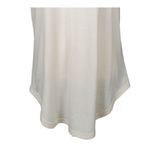 Lucky and Blessed T-Shirt Striped Size Medium Beige Blue Southwestern Santa Fe Photo 3