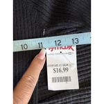 Freshman 1996 Sweater Dress Long Sleeve Bodycon Size Sm Cowl Neck Black NWT Photo 5