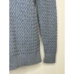 L.L. Bean Women's Basketweave Boatneck long sleeve Sweater light blue size XS Photo 4