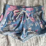 PJ Salvage Blue and Pink Floral Shorts Size XS Photo 0