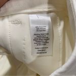 Talbots NWT  GREENWICH WIDE LEG PANTS size 8 Petite high waist full length cream Photo 4