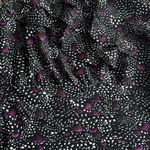 White House | Black Market WHBM Sleeveless Ruffle Layers Peacock Shirt Top S 90s Photo 1