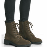Rouge Helium  taupe green combat boots  Photo 0